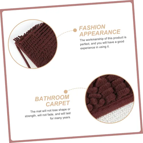 Miniatura 4 de Ciieeo Alfombrilla antideslizante de felpilla absorbente para uso doméstico para baño, cocina, sala de estar y decoración de dormitorio