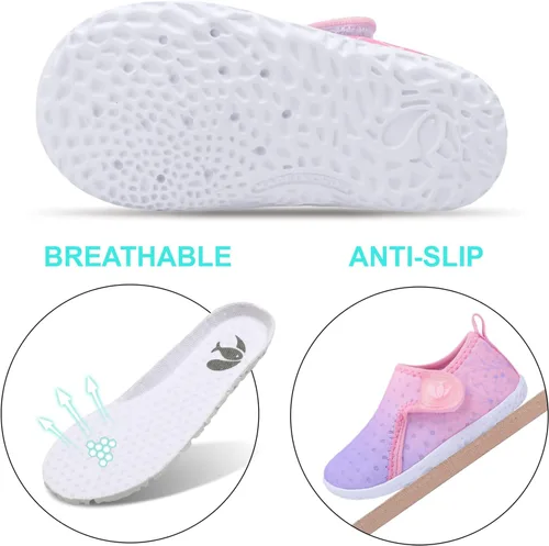 Miniatura 126 de FEETCITY Baby Boys Girls Water Sport Shoes Barefoot Kids Aqua Socks Quick-Dry Beach Swim Pool Shoes