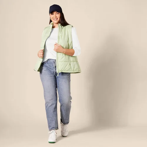 Miniatura 9 de Tienda Essentials Camiseta de manga 34 y cuello barco de corte entallado para mujer