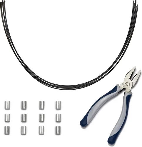 Miniatura 8 de Organización de cables, kit de correas de bricolaje – Correas de cable personalizables para computadoras, adaptadores y dongles – Cables de amarre