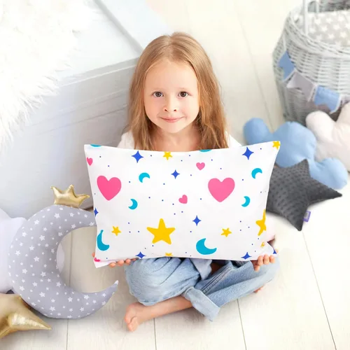 Miniatura 105 de UOMNY - Juego de 2 fundas de almohada para niños, 100 % algodón, funda de almohada, para almohadas de 5.1 x 7.1 pulgadas Búho