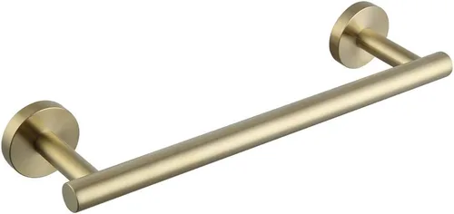 Miniatura 28 de Barra de toalla de mano de baño de 24 pulgadas en negro mate SUS 304 de acero inoxidable para montaje en pared..