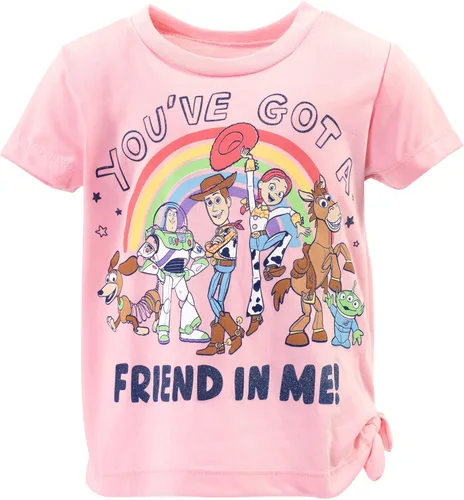 Miniatura 2 de Disney Lion King Toy Story Moana Simba Nala Jessie Woody - Conjunto de camiseta y pantalones cortos de bicicleta para niñas