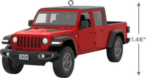 Miniatura 5 de Hallmark Keepsake Adorno de Navidad, año 2021, 2020 Jeep Gladiator Rubicon, Metal