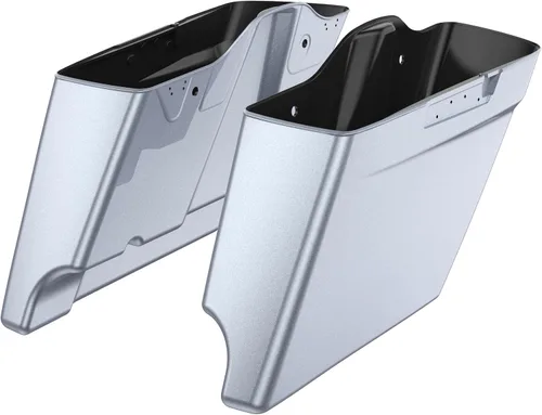 Miniatura 27 de Alforjas extendidas para Harley Touring Street Glide, Electra Glide, Road Glide 2014-2023 (whisky ámbar)