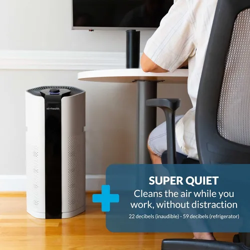 Miniatura 4 de Air Health Skye - Purificador de aire de 5 etapas, cuenta con luz ultravioleta (UVC), H13 True Hepa, carbono, PCO, WiFi inteligente, modo