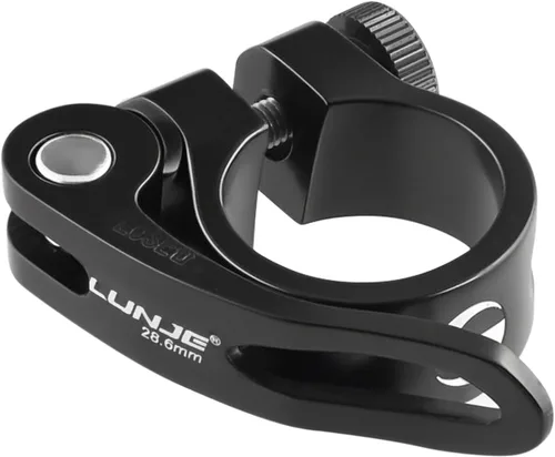 Miniatura 9 de TRIWONDER - Abrazadera para tija de sillín de bicicleta de 31,8 mm y 34,9 mm, de aleación de aluminio, clip de tubo de asiento de bicicleta