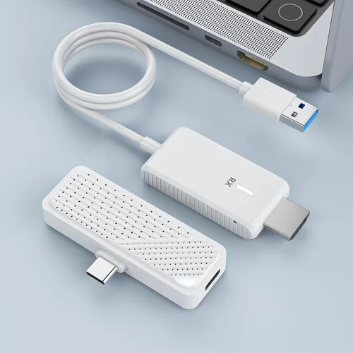 Miniatura 9 de Adaptador de pantalla HDMI inalámbrico 1080P, adaptador de espejo de pantalla HDMI inalámbrico 2.4G y 5G de smartphone, portátil a