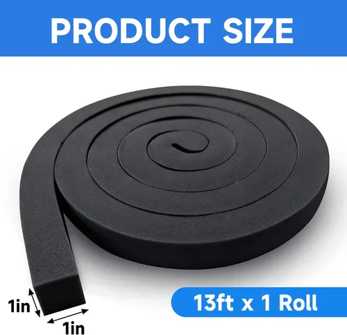 Miniatura 2 de Tira de sellado para ventana de aire acondicionado, 1 pulgada de ancho x 1 pulgada de alto, ajuste universal para aire acondicionado portátil
