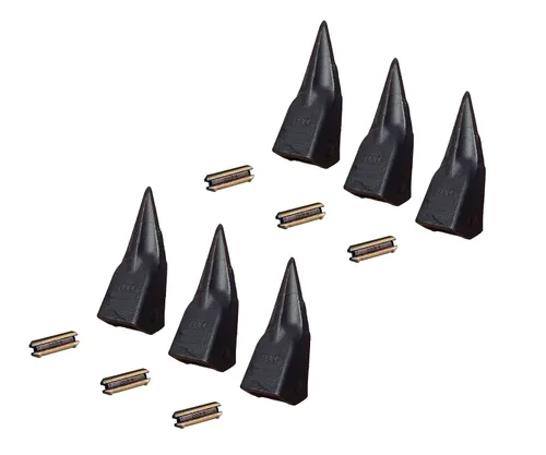 Miniatura 8 de Retroexcavadora/Excavadora Tiger Rock Cucharón Diente con Pin - 230TL, T230L, T23P, 230PN (1)