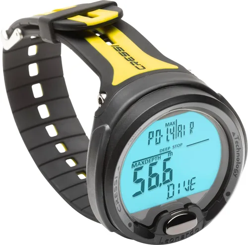 Miniatura 12 de CRESSI Leonardo 2.0 Ordenador de buceo subacuático de un solo botón, 3 modos: aire, nitrox, calibre, menú fácil de usar - Diseñado y fabricado