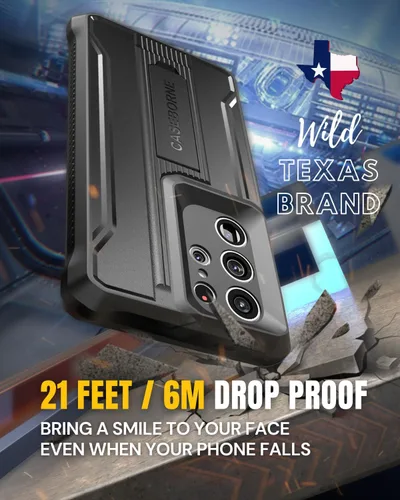 Miniatura 5 de CaseBorne V - Funda protectora para Samsung Galaxy S23 Ultra 5G (anteriormente ArmadilloTek), [tecnología de protección definitiva] Funda protectora