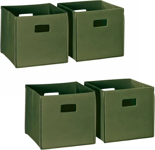 Miniatura 43 de RiverRidge Cajones de almacenamiento plegables con asas Organizador de almacenamiento Aqua Cube para armario, dormitorio y sala de juegos - Juego