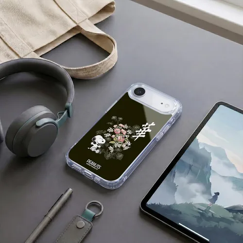 Miniatura 357 de Carcasa de gel para iPhone 7 Plus/iPhone 8 Plus, diseño de Snoopy Oriental de Peanuts, Badges
