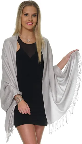Miniatura 3 de Pashminas, chales y mantones para usar con vestidos de noche y en bodas, grandes y suaves