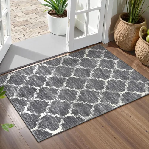Miniatura 26 de Lahome Alfombra marroquí para pasillo – Alfombra antideslizante lavable de 2 x 6 pies con parte trasera de goma, suave y no desprende pelo, alfombra