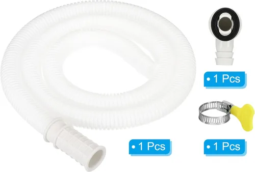 Miniatura 3 de PATIKIL Kit de drenaje de aire acondicionado de 3.3 pies, conector de drenaje universal, manguera de drenaje de CA con abrazadera para grifo