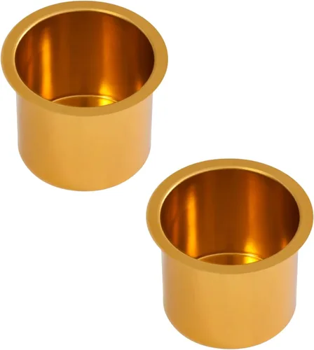 Miniatura 13 de GSE Games & Sports Expert Portavasos de aluminio jumbo, portavasos para mesas de póquer de casino, escritorios de trabajo, barcos, casas rodantes