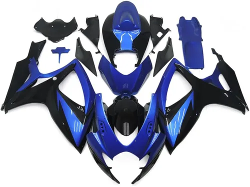 Miniatura 8 de Kit de carenado de plástico de inyección ABS para 2006 2007 GSXR 600 GSXR 750 Carenados 06 07 Suzuki GSX-R600 GSX-R750 K6 Marco de carrocería