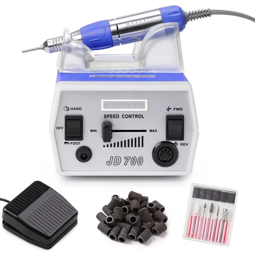 Taladro de uñas eléctrico, Púrpura Azul