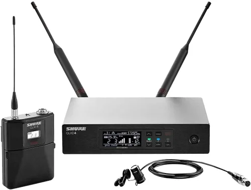 Miniatura 9 de Shure Sistema de micrófono inalámbrico QLXD14/83 con Bodypack y micrófono Lavalier omnidireccional WL183