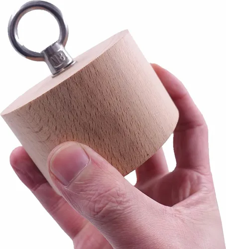 Miniatura 4 de Empuñadura de bloque de pellizco de madera Entrenamiento Escalada Power Grip Antebrazo Dedo Ejercitador de dedos Equipo de fortalecimiento