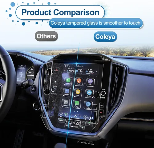Miniatura 6 de Protector de pantalla Crosstrek 2024 2025 2026 para Subaru Crosstrek (Base/Premium/Sport/Limited/Wilderness) Pantalla táctil de 11.6 pulgadas