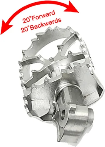 Miniatura 5 de Reposapiés para BMW Reposapiés Peg F800GS F 800GS F700GS F650GS F 800/700/650 para GS 2008-2018 2016 2017 Reposapiés de la motocicleta Reposapiés