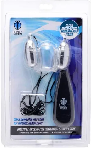 Miniatura 4 de Lynx Teaser de cabeza vibratoria de múltiples velocidades transparente