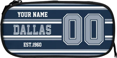 Miniatura 18 de Estuche de lápices personalizado Arizona con número de nombre, caja de lápices personalizada estilo fútbol, estuche de bolígrafo personalizado