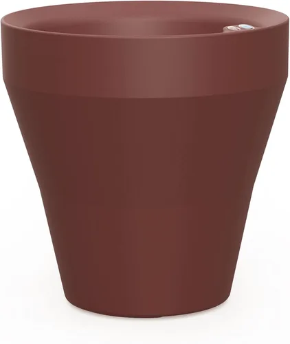 Miniatura 13 de Crescent Garden Rim TruDrop - Maceta de riego automático, 26 pulgadas (oliva)