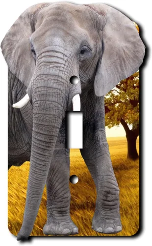 Miniatura 5 de Cubierta eléctrica acrílica decorativa de elefante - Salida única