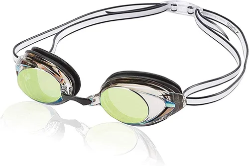 Miniatura 15 de Speedo Gafas de natación para mujer Vanquisher 3.0 con espejo Antiempaña, protección UV, lente ocular 360, ajuste para carreras de mujer