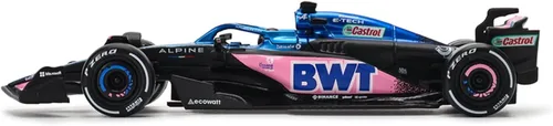Miniatura 3 de HTLNUZD Bburag 2023 1/43 F1 Team A523#31 E.Ocon - Modelo de automóvil de carreras de aleación para BWT-Alpine Die Cast para adultos, colección