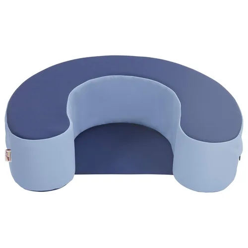 Miniatura 4 de Factory Direct Partners 10423-NVPB SoftScape Anillo de Soporte y Asiento para Bebés y Niños Pequeños, Asiento de Piso de Espuma Acolchada con Fondo