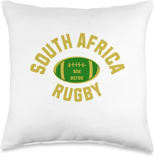 Miniatura 5 de South African Rugby South Africa Rugby África Sudafricana Rugby Bok befok - Almohada (18 x 18 pulgadas), multicolor