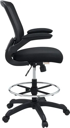 Miniatura 5 de Silla giratoria Modway Veer, Negro