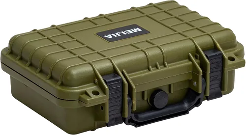 Miniatura 12 de MEIJIA Funda rígida protectora impermeable portátil para todo tipo de clima, funda para cámara pequeña, funda seca con espuma personalizable