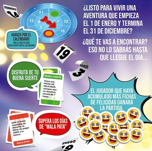 Miniatura 4 de Borras JUEGO MESA Familiar JUEGO DEL AÑO EDUCA