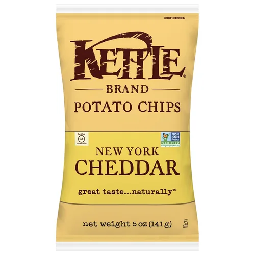 Miniatura 22 de Kettle Brand Papas Fritas, Backyard Barbeque Kettle Chips, Bolsa de Aperitivos, 1.5 Oz