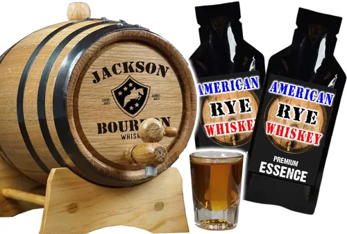 Thousand Oaks Barrel Co. - Kit personalizado para hacer whisky de centeno americano – Thousand Oaks Barrel Co. – Age Spirits in an Oak Cask Keg –