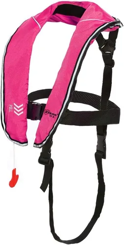 Miniatura 2 de Eyson Chaleco salvavidas inflable inflable para niño automático clásico Rosado