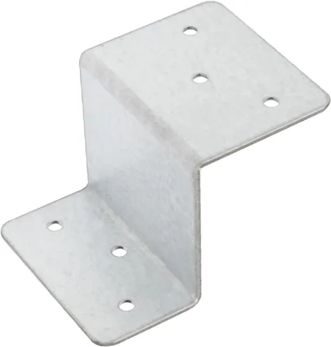 GBGS - 10 soportes en Z, 2 pulgadas de alto, para fijación de estantes de madera