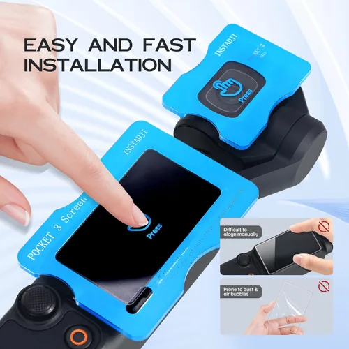 Miniatura 2 de Paquete de 4 protectores de pantalla para DJI Osmo Pocket 4/3/Xtra Muse+protector de lente para accesorios Osmo Pocket 4/3/Xtra Muse