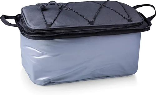 Miniatura 13 de ONIVA – una marca Picnic Time Buccaneer - Bolsa portátil para parrilla de carbón y hielera, (negro con detalles en gris)