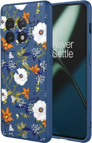 Miniatura 25 de Funda para OnePlus Nord CE 2 Lite 5G Clear Flower Phone Case Soft TPU a prueba de golpes, antiarañazos, funda protectora para 1+Nord CE2 Lite 5G