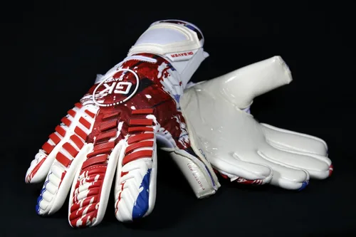 Miniatura 8 de GK Saver Guantes de portero de fútbol Protech Series Guantes profesionales de portero talla 6 a 11