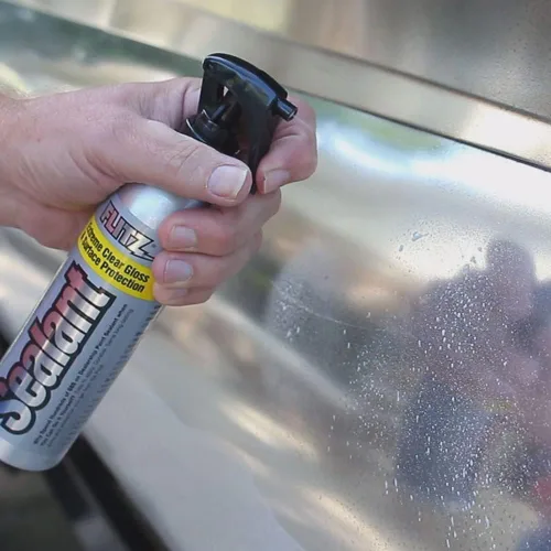 Miniatura 5 de Flitz Sellador de cerámica – Botella de 8 onzas de revestimiento de cerámica fabricado en Estados Unidos para automóviles, barcos, vidrio – Repele