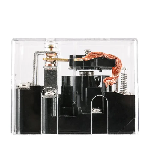 Miniatura 4 de Baomain Relé electrónico magnético de DC 12V 80A DPDT 2NO 2NC del voltaje de bobina de la retransmisión JQX-62F-2C del poder más elevado
