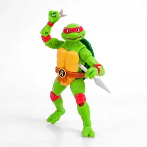 Miniatura 3 de Loyal Subjects - Figura de acción de Raphael 5 de las Tortugas Ninja Mutantes Adolescentes de BST AXN (red)